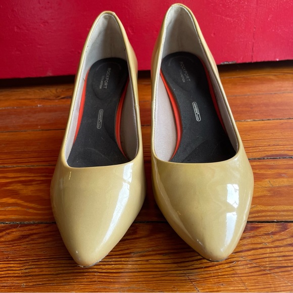 Rockport Total Motion 75mm Pointed Toe Heel - Warm Taupe - 8.5 - Picture 5 of 9